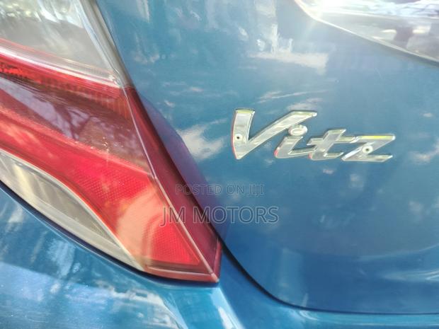 2015 Toyota Vitz in Blue - Compact, Efficient, and Fun to Drive!