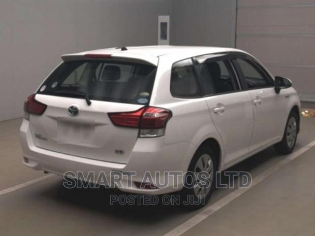 White 2016 Toyota Corolla Fielder: Affordable Luxury