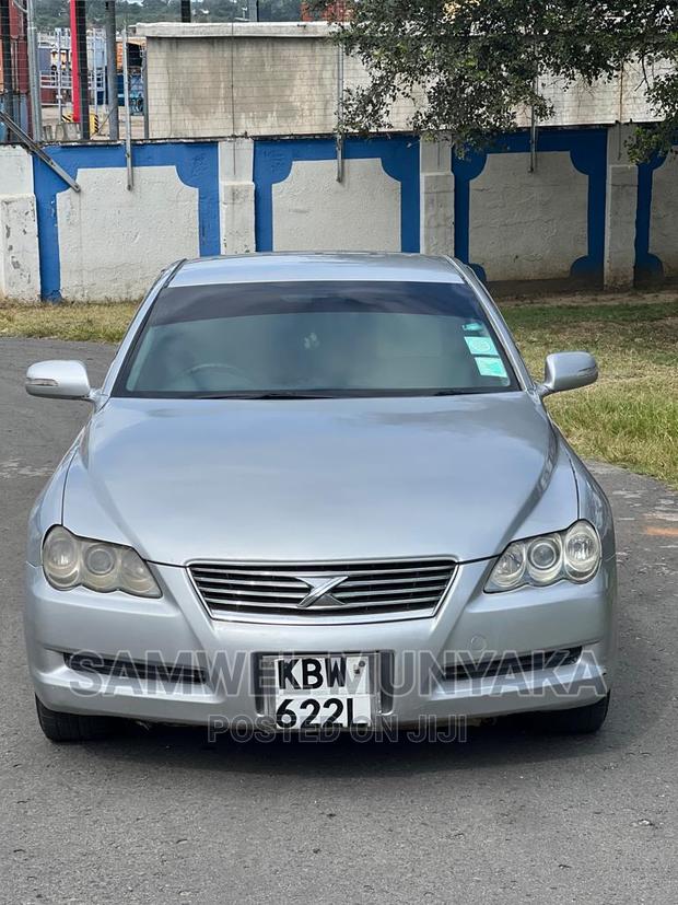2006 Toyota Mark X AWD Silver - Reliable All-Wheel Drive