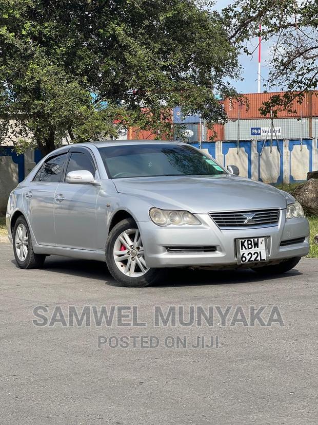 2006 Toyota Mark X AWD Silver - Reliable All-Wheel Drive
