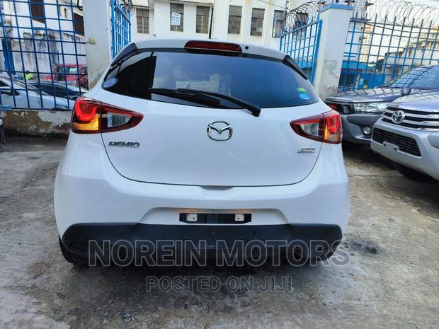 White Mazda Demio 2016 - Affordable Compact Crossover