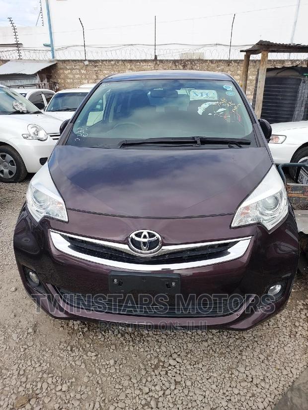 Purple Toyota Ractis 1.5 FWD 2017 - Economical Compact Sedan