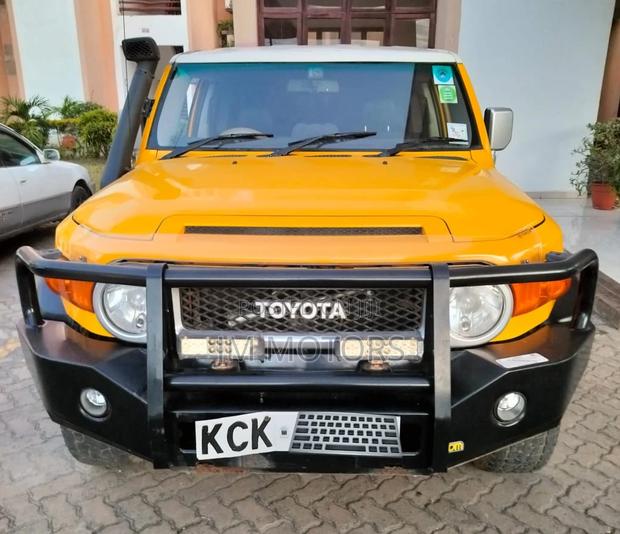 2012 Toyota FJ Cruiser in Yellow - Ready for Your Off-Road Adventures