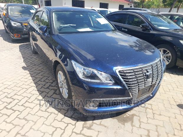 Blue 2015 Toyota Crown - Spacious Sedan Available