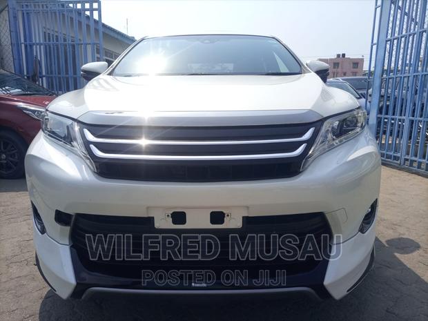 2017 Toyota Harrier in White: Powerful and Elegant SUV