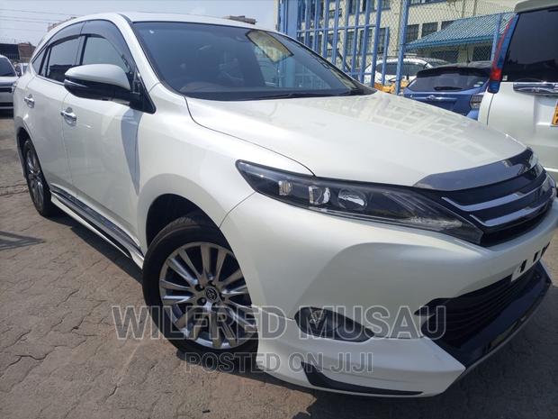 2017 Toyota Harrier in White: Powerful and Elegant SUV