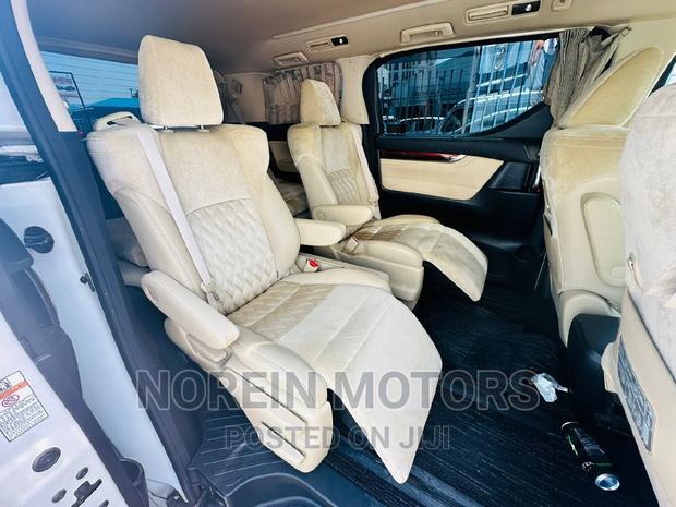 White 2016 Toyota Alphard - High-End Sedan Available