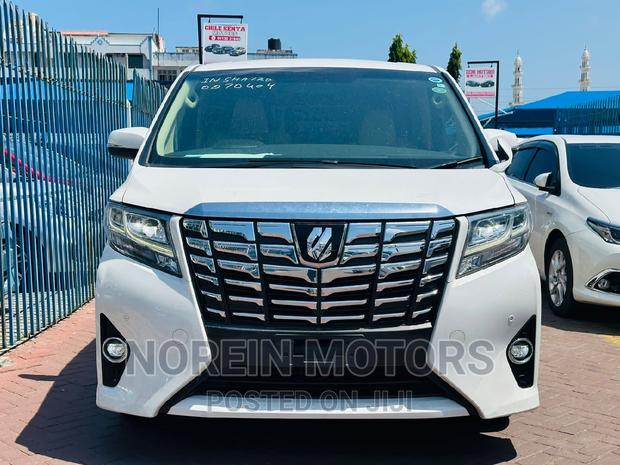White 2016 Toyota Alphard - High-End Sedan Available