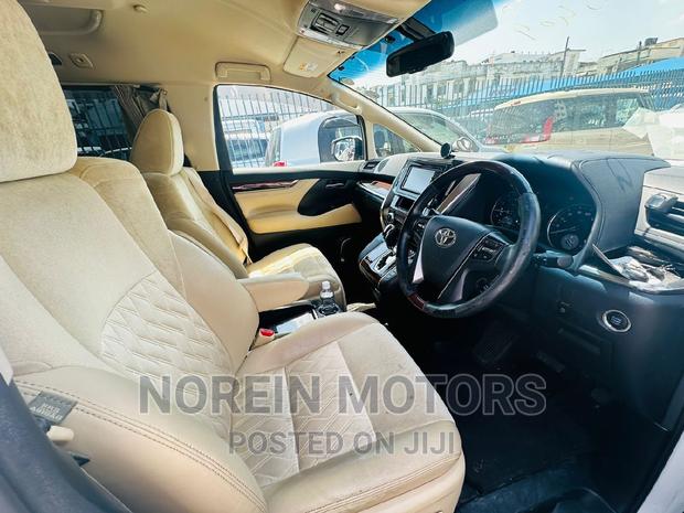 White 2016 Toyota Alphard - High-End Sedan Available