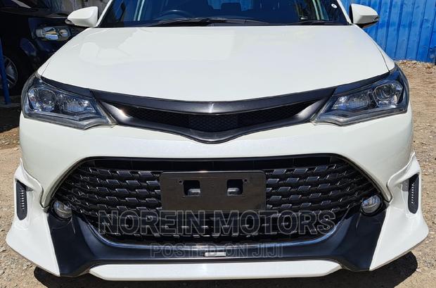 2017 Toyota Corolla Fielder White - Low Mileage Pre-owned Sedan