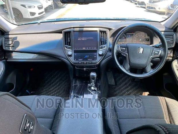 Pre-owned 2017 Toyota Mark X Blue - Sedan with Luxury Features