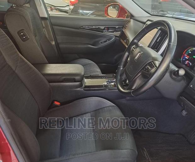 2016 Toyota Crown in Red: Elegant and Powerful