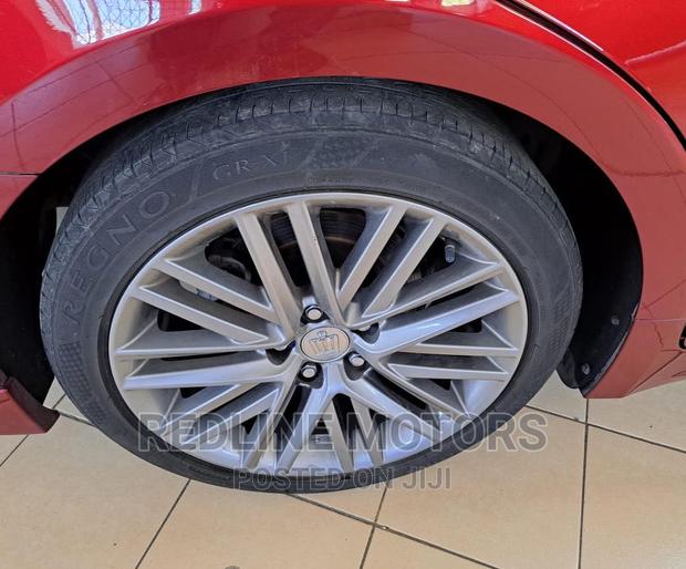 2016 Toyota Crown in Red: Elegant and Powerful