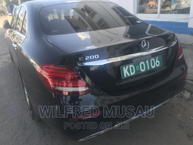 Stylish 2016 E200 Mercedes-Benz in Black