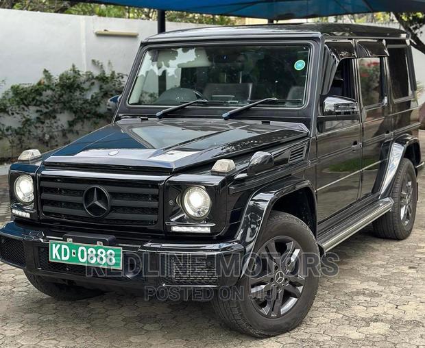 Black 2016 G-Class Mercedes-Benz: The Ultimate Off-Road Luxury