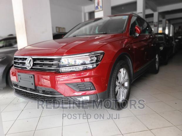 Pre-owned 2018 Red Volkswagen Tiguan SUV Available