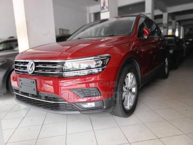Pre-owned 2018 Red Volkswagen Tiguan SUV Available