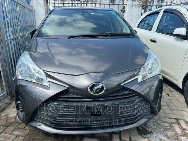 Gray 2017 Toyota Vitz: Compact Car Offering Comfort