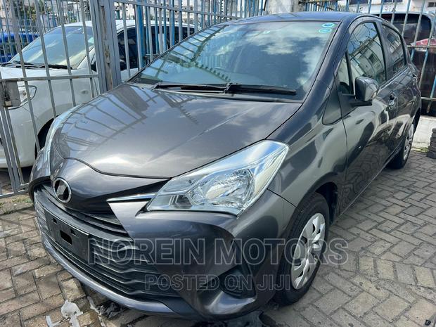 Gray 2017 Toyota Vitz: Compact Car Offering Comfort