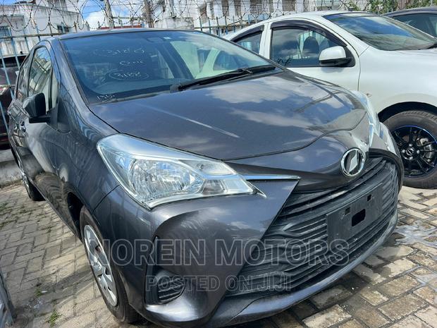 Gray 2017 Toyota Vitz: Compact Car Offering Comfort