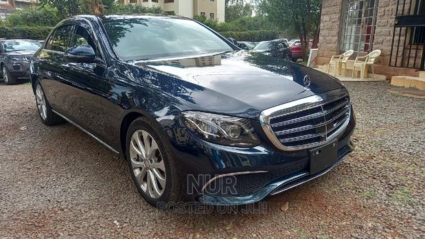 2018 Blue E400 Mercedes-Benz: High-End Luxury, Unmatched Comfort