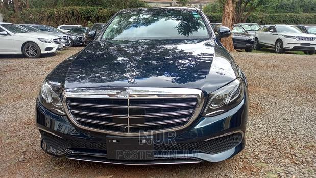 2018 Blue E400 Mercedes-Benz: High-End Luxury, Unmatched Comfort