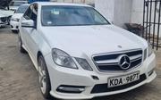 2013 White Mercedes-Benz E250 - Immaculate Condition for sale