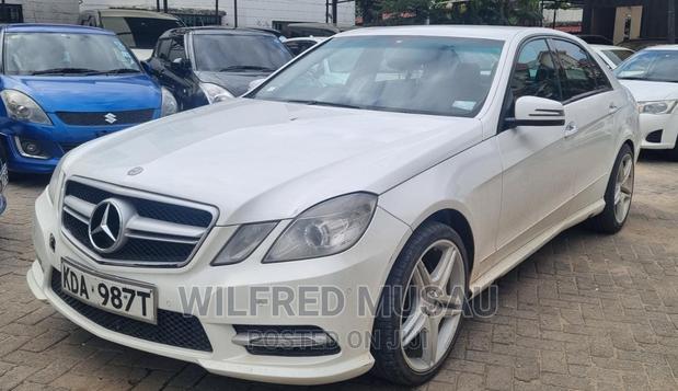 2013 White Mercedes-Benz E250 - Immaculate Condition