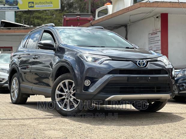 Gray Toyota RAV4 XLE AWD 2017: 6-Speed Automatic Transmission, 4-Cylinder Power
