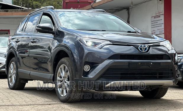 Gray Toyota RAV4 XLE AWD 2017: 6-Speed Automatic Transmission, 4-Cylinder Power