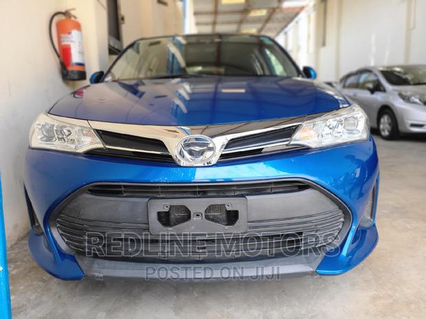 2017 Toyota Corolla Fielder in Blue: Spacious and Efficient Sedan for Everyday Use