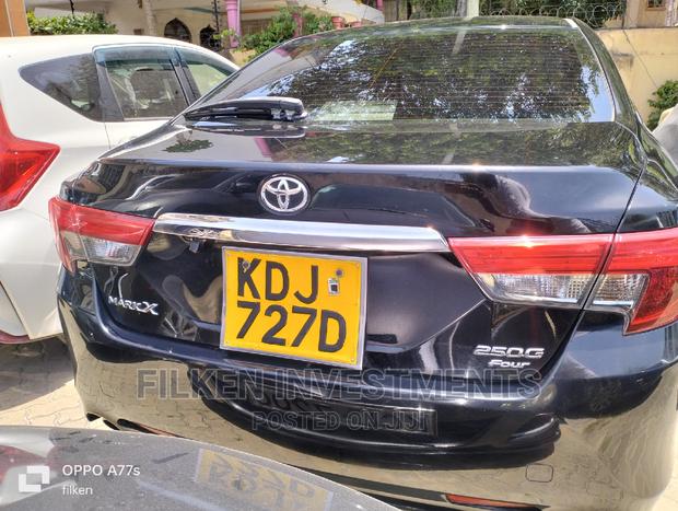 2015 Toyota Mark X 2.5 RWD Black - Sophisticated and Sporty