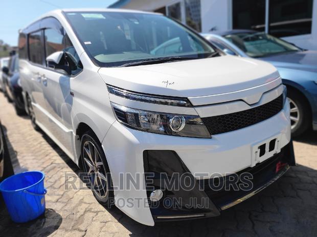 White 2017 Toyota Voxy - Low Mileage, Certified Pre-Owned
