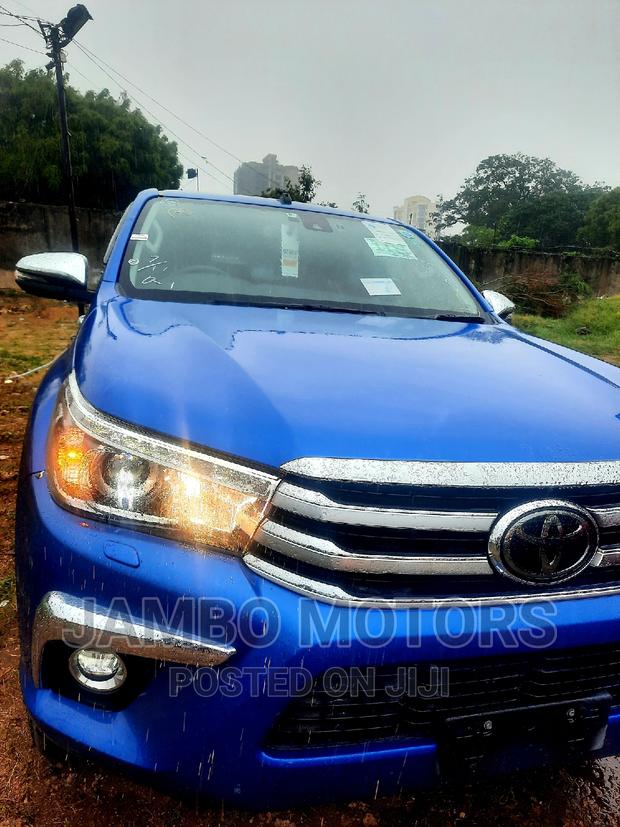 2016 Toyota Hilux Blue: Spacious & Powerful Pickup Truck
