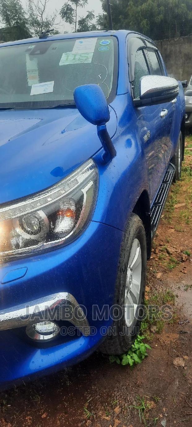 2016 Toyota Hilux Blue: Spacious & Powerful Pickup Truck