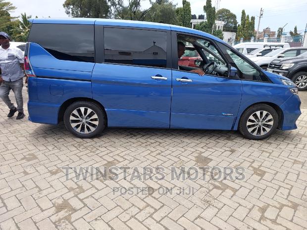 Blue 2017 Nissan Serena: Comfortable & Stylish MPV