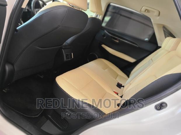 2017 Lexus NX 300h Base 4x4 in white, powerful 2.5L 4-cylinder engine, smooth 2-speed automatic transmission