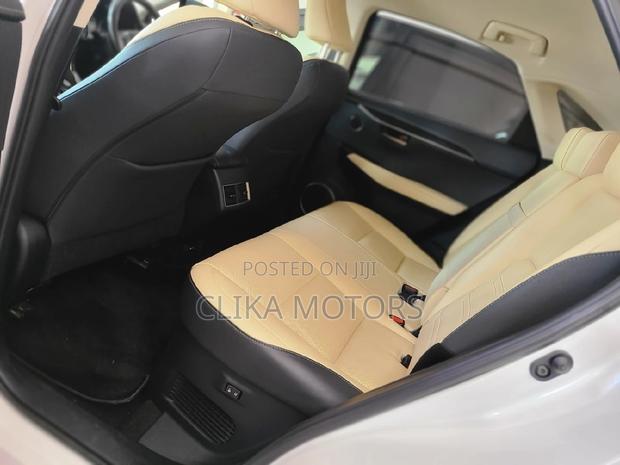 2017 Lexus NX 300h Base 4x4 in white, powerful 2.5L 4-cylinder engine, smooth 2-speed automatic transmission