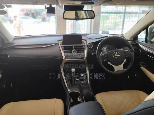 2017 Lexus NX 300h Base 4x4 in white, powerful 2.5L 4-cylinder engine, smooth 2-speed automatic transmission