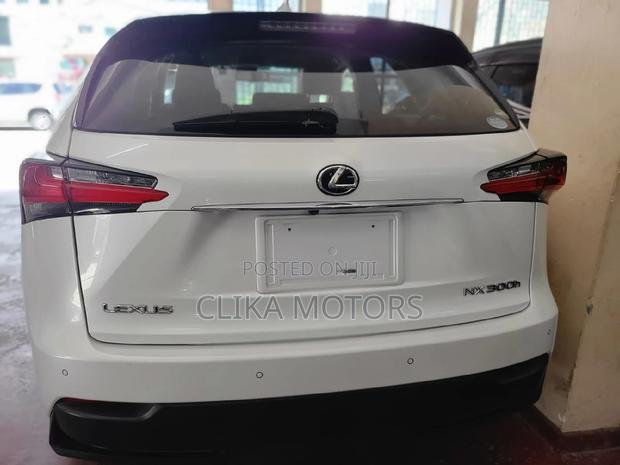 2017 Lexus NX 300h Base 4x4 in white, powerful 2.5L 4-cylinder engine, smooth 2-speed automatic transmission