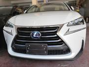 2017 Lexus NX 300h Base 4x4 in white, powerful 2.5L 4-cylinder engine, smooth 2-speed automatic transmission for sale