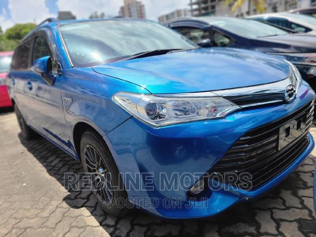 2016 Blue Toyota Corolla Fielder: Affordable & Spacious
