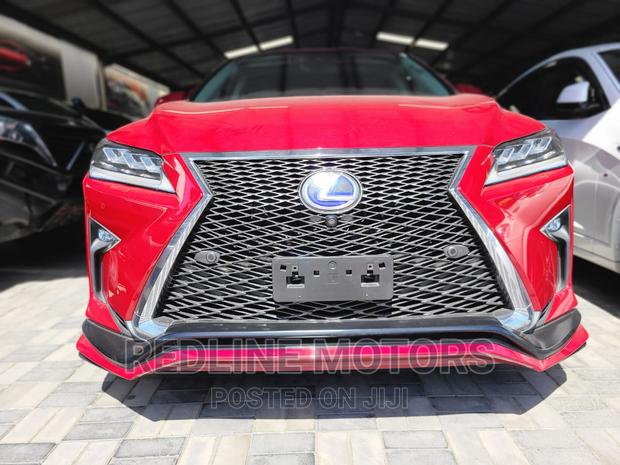 2016 Lexus RX 450h - Red Luxury Hybrid