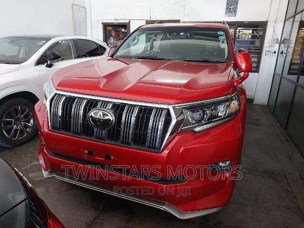 2018 Toyota Land Cruiser Prado 2.8 - Used, Red Color