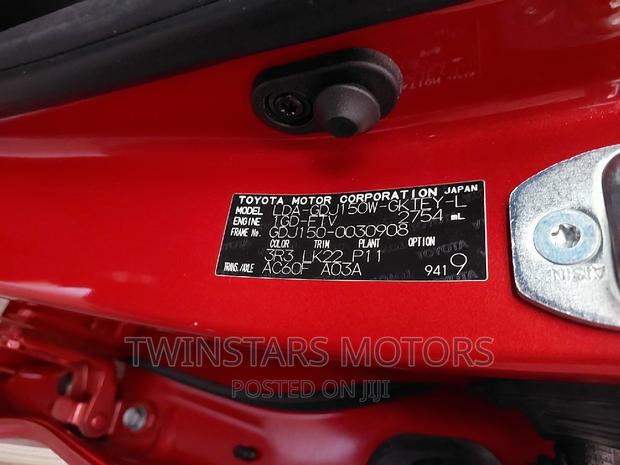 2018 Toyota Land Cruiser Prado 2.8 - Used, Red Color