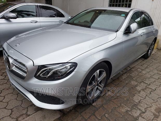 Mercedes-Benz E250 2017 Silver: Affordable Luxury Sedan