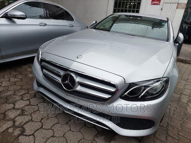Mercedes-Benz E250 2017 Silver: Affordable Luxury Sedan