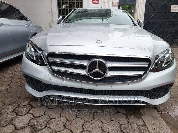 Mercedes-Benz E250 2017 Silver: Affordable Luxury Sedan