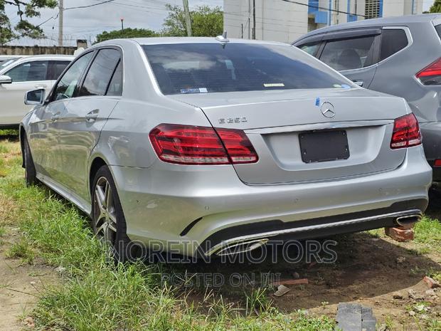 Sleek 2016 Mercedes-Benz E250 Silver: Power, Comfort, and Sophistication