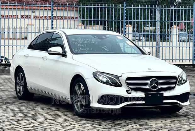2017 Executive White Mercedes-Benz E200 Sedan